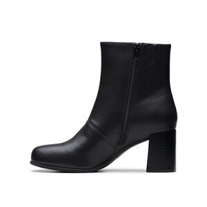 Clarks Black Ankle Booties